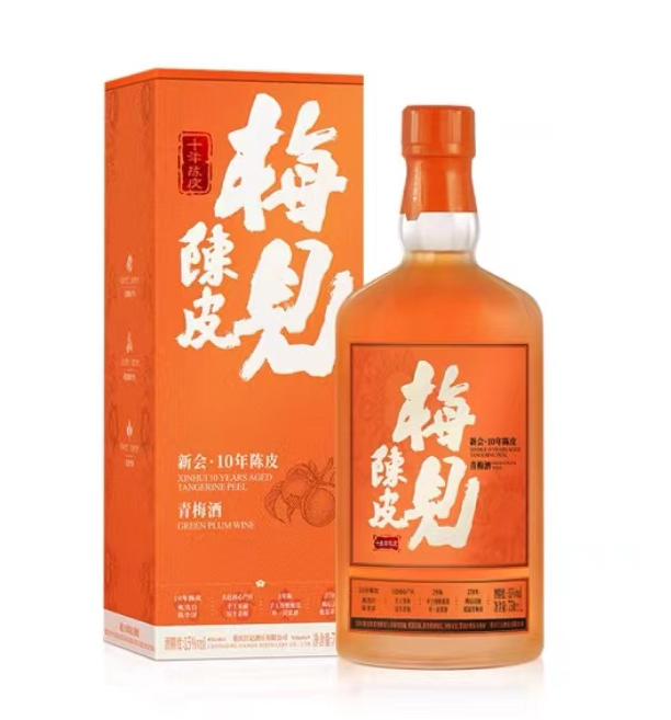 梅见10年陈皮青梅酒